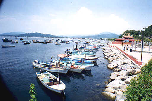 Fishing boats in Manzanillo