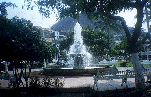Jardin in downtown Manzanillo