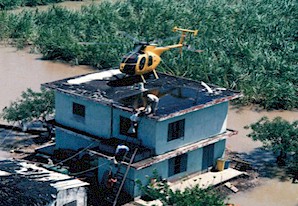 Emergency rescue by the military