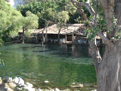 Small "ramada" restaurant