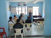 All interns must attend and speak at meetings daily