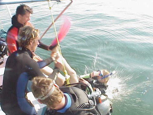 Laurie's first backroll entry