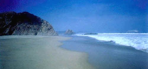 Playa de Oro (Beach of Gold) near tropical Manzanillo, Mexico