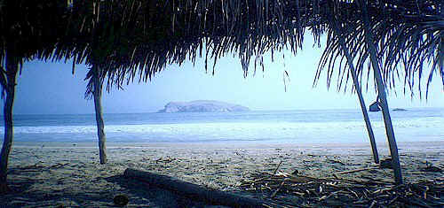 Pena Blanca off the coast of Mexico near tropical Manzanillo
