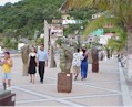 Manzanillo's Malecon is enjoyed by tourists and locals