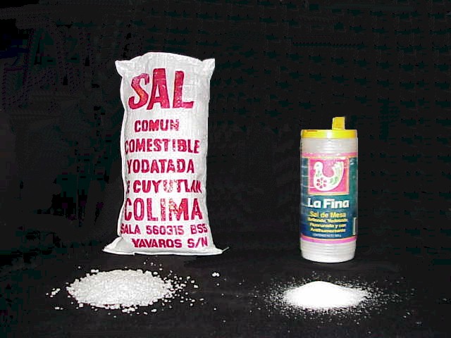Sea salt or table salt..no comparison