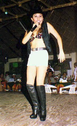 The cowgirl, or Charra?