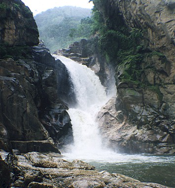 Colima's premier waterfall near Manzanillo