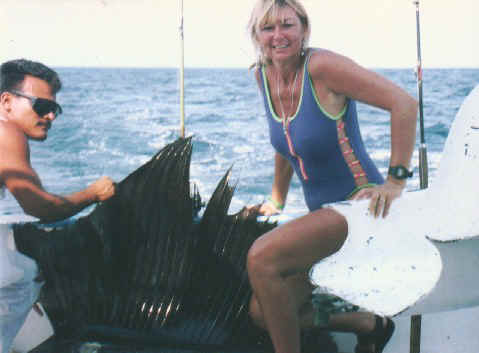 Hurry up, my knees are killing me!