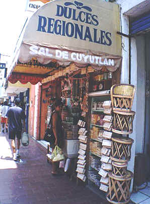 Dulces variety in downtown Manzanillo