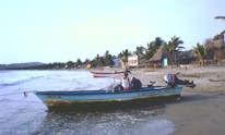 Fishing boat at La Manzanilla